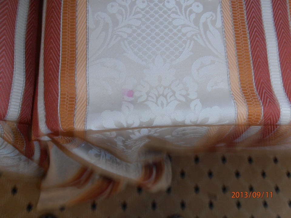 Fleck auf dem Überwurf Meliá Costa del Sol