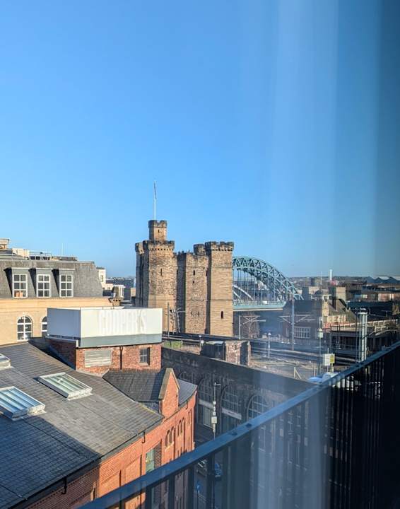 Ausblick Hotel Sleeperz Newcastle