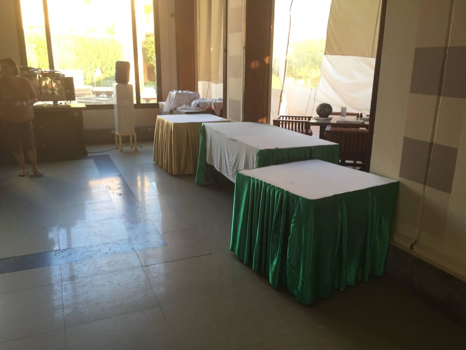 Neue Deco für Sylvester  (nicht zu glauben) Stella Beach Resort & Spa Makadi Bay