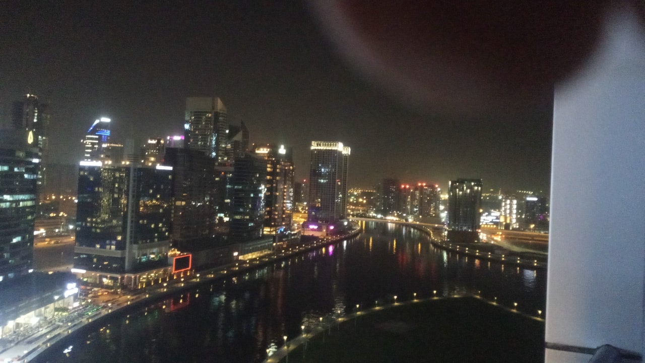Ausblick Radisson Blu Hotel Dubai Waterfront