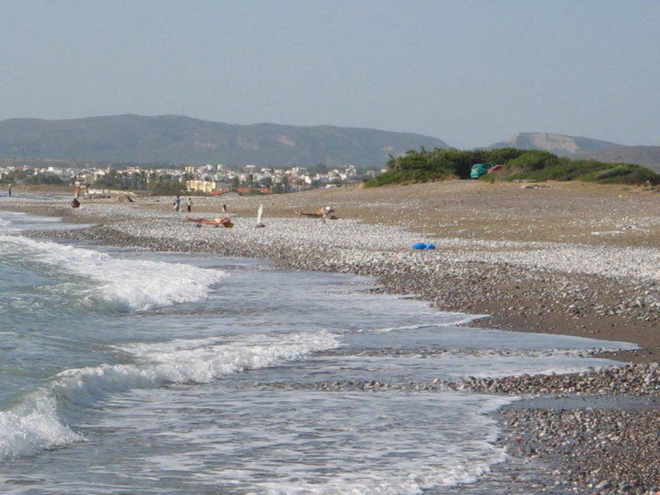 Strand von Kiotari Ekaterini Hotel