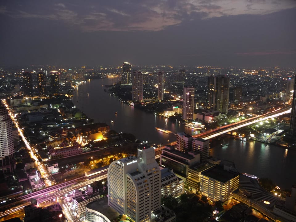 Traumblick auf Bangkok aus der 55. Etage Hotel Lebua At State Tower