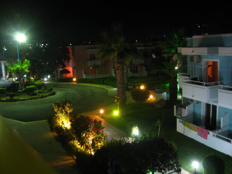 Blick von der Bar zur Anlage Corali Hotel