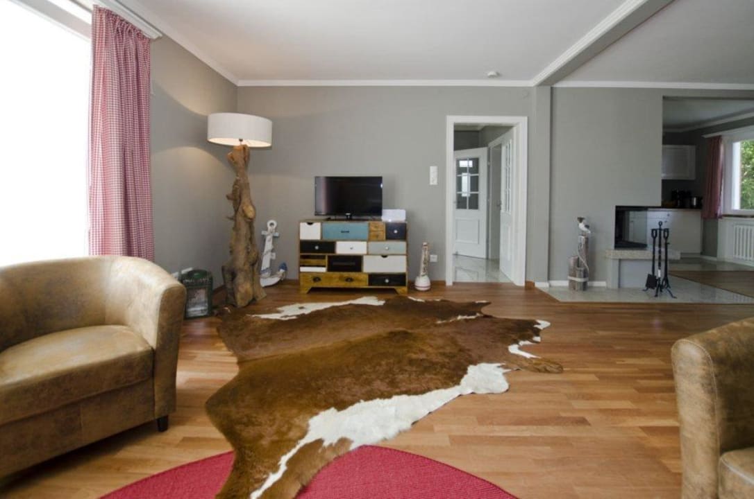 Wohnzimmer in App 5 Dennis Sonnenhof Ostseeappartements