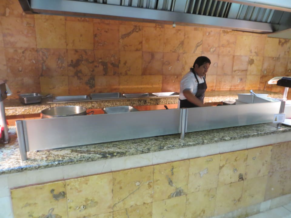 Das Buffetrestaurant ganz früh am Morgen Viva Azteca by Wyndham - All Inclusive Resort