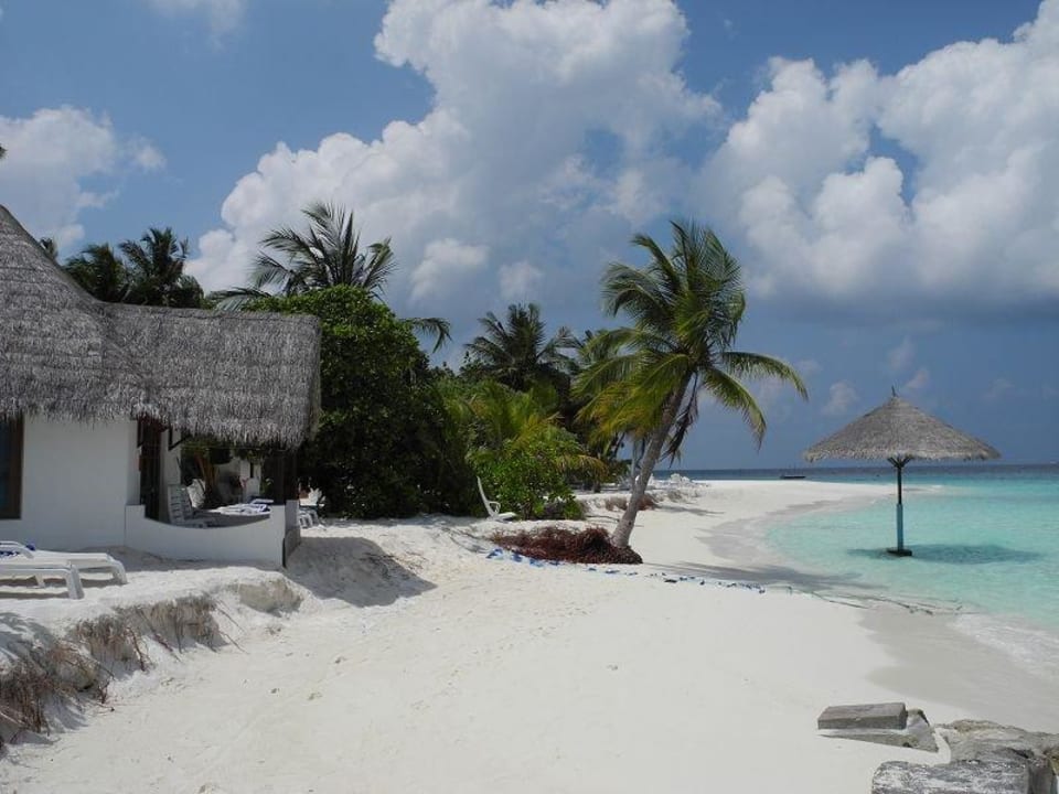 Strandbugalow direkt am Wasser Thulhagiri Island Resort