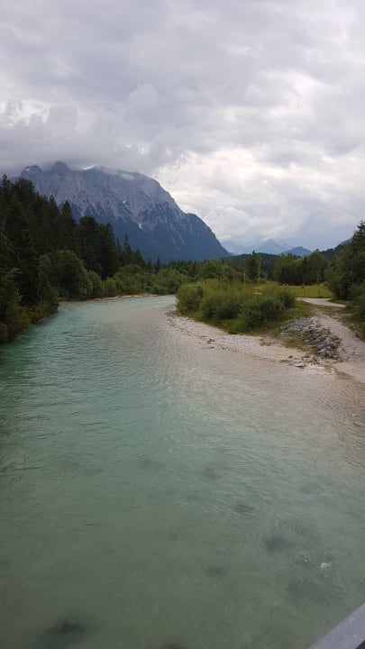 Ausblick Hotel Alpenhof Krün