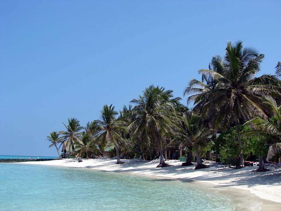 Nordseite von Summer Island Summer Island Maldives