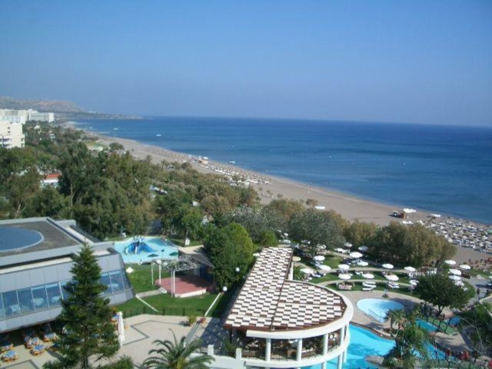 Ausblick auf einem DZ mit MB Hotel Calypso Beach