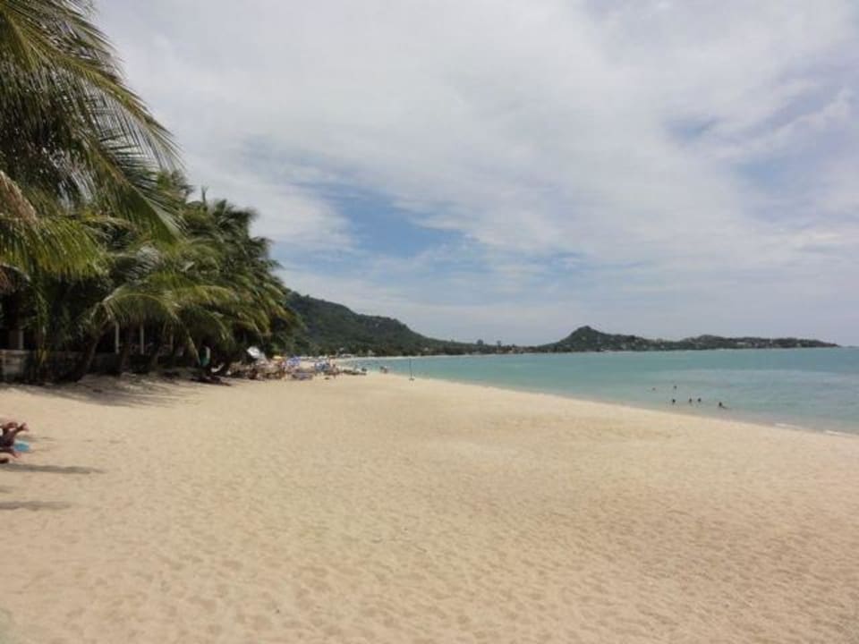 Nach links gesehen vom Lamai Inn Lamai Inn 99 Bungalows