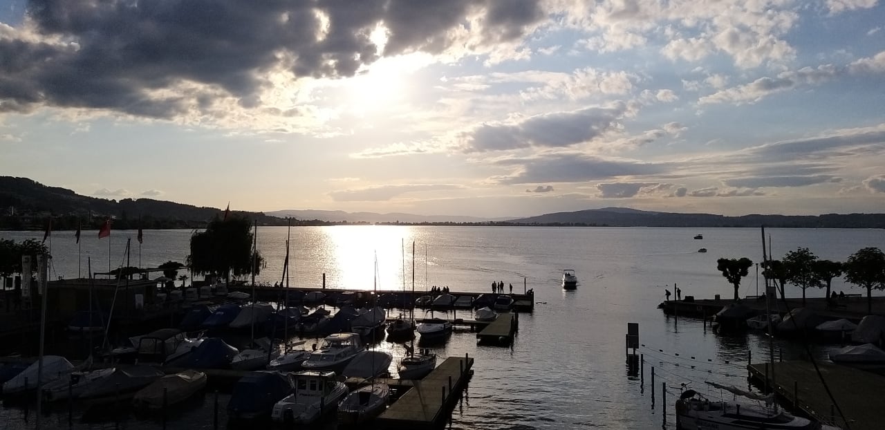 Ausblick Marina Lachen