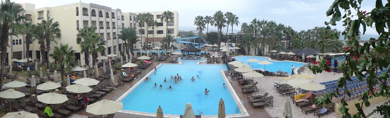 Deszcz Hotel Paradis Palace