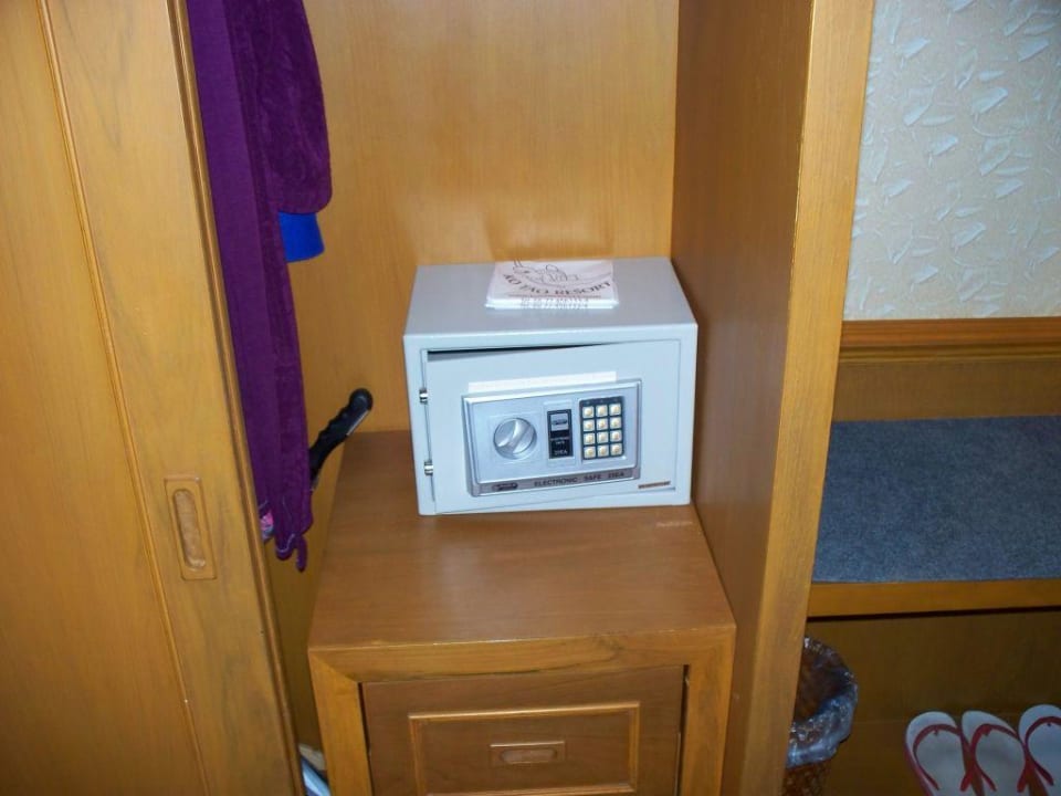 Safe im Schrank Hotel Koh Tao Resort
