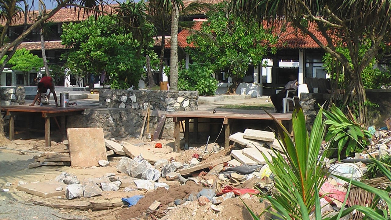 Baustelle Thaala Bentota