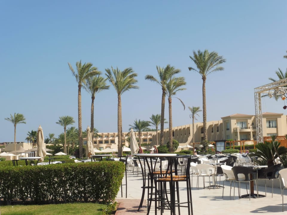 Von der Poolbar aus Cleopatra Luxury Resort Makadi Bay