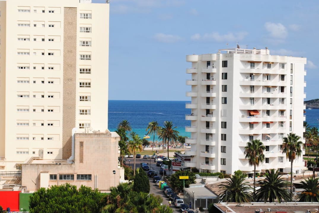 Ausblick vom Balkon Hipotels Said  Hotel