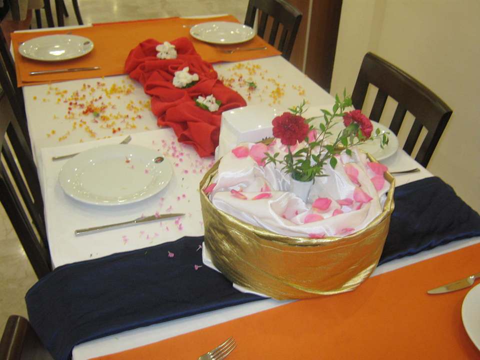 Tischdekoration Grand Seker Hotel