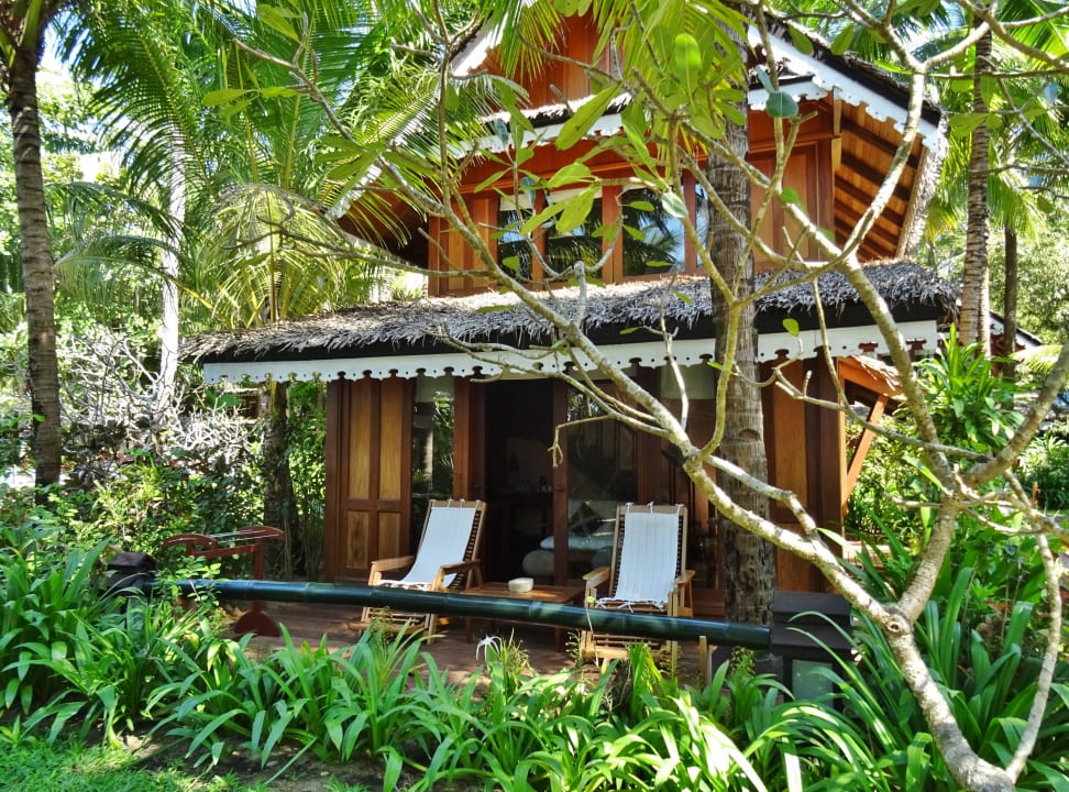 Terrasse von Bungalow 10 Hotel Sandoway Resort