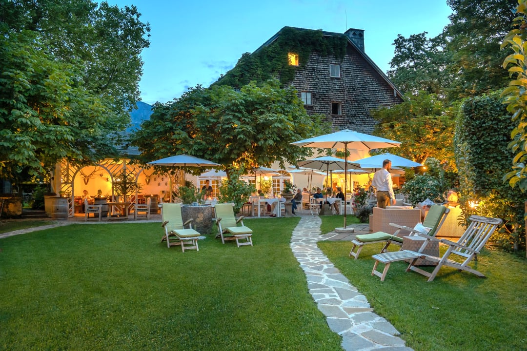 Gartenanlage Der Schlosswirt zu Anif - Biedermeierhotel & Restaurant