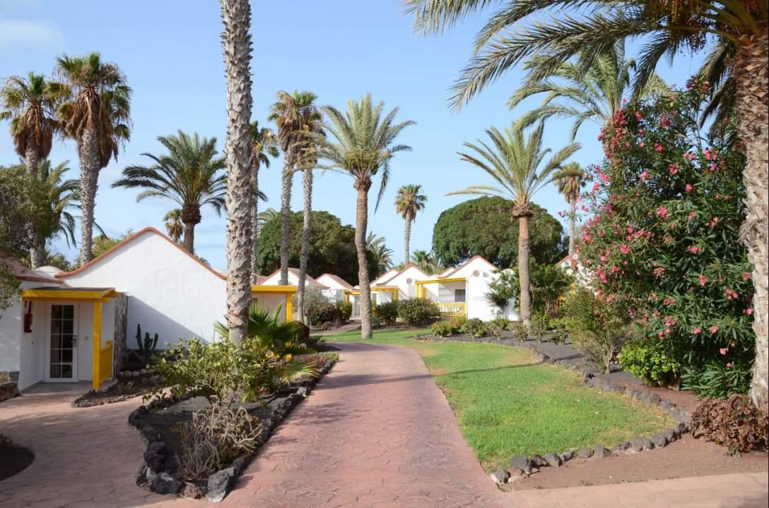 Gartenanlage mit Bungalows Aldiana Club Fuerteventura
