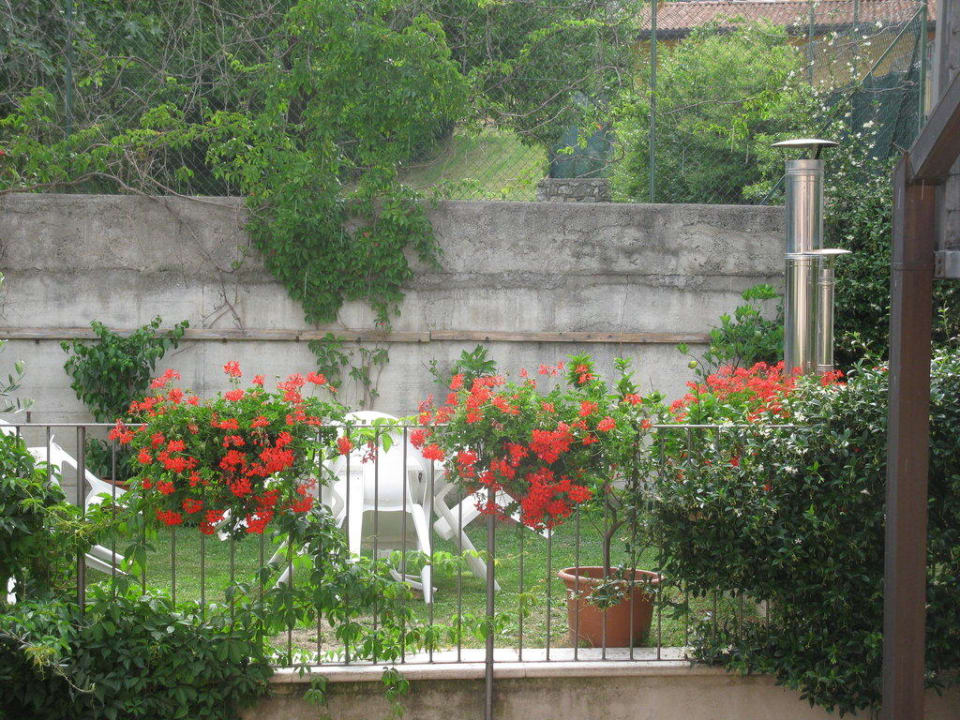 Unser Ersatzbalkon Hotel Stella D' Oro