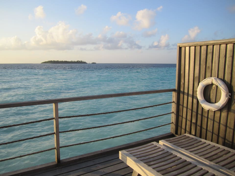 Terrassenausblick NH Collection Maldives Reethi Resort