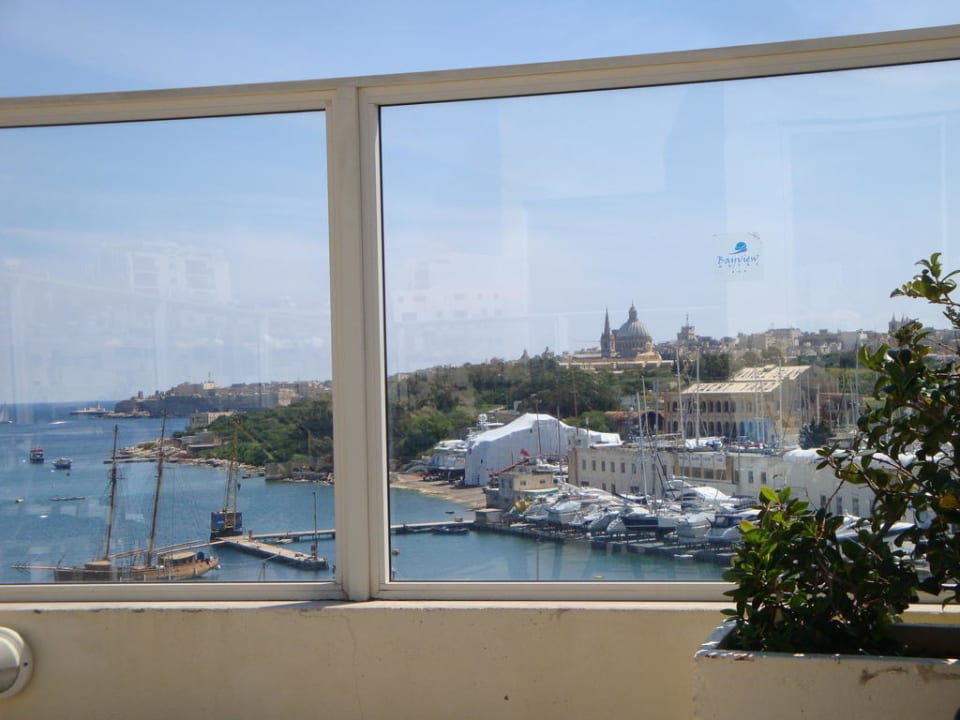 Blick von der Dachterrasse auf Manoel island Bayview Hotel by ST Hotels