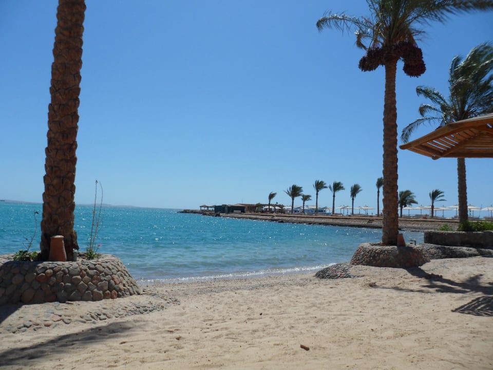 Der schöne Hotelstrand Continental Hotel Hurghada