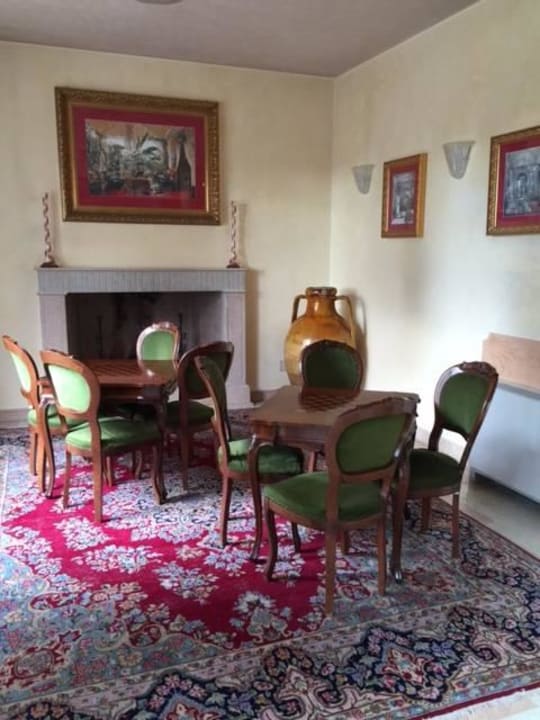 Lobby Villa Pace Park Hotel Bolognese