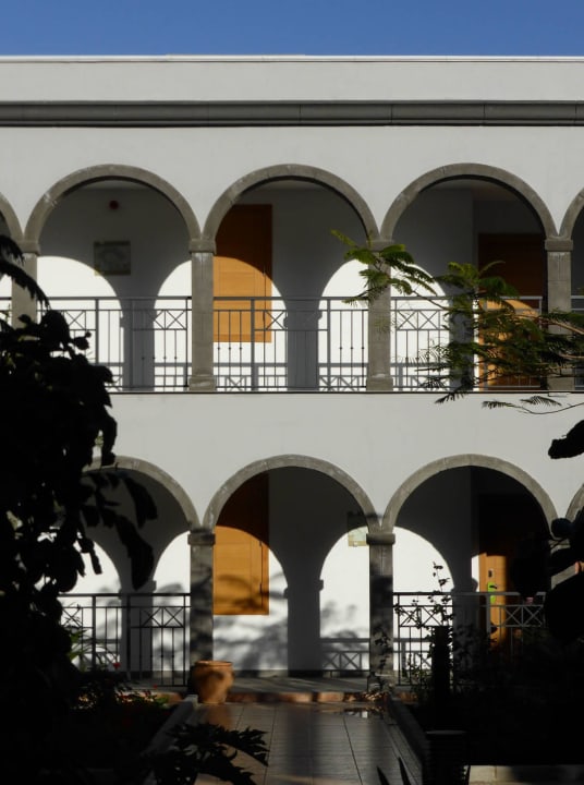 Detail eines Innenhofes Royal Palm Resort & Spa - Adults only