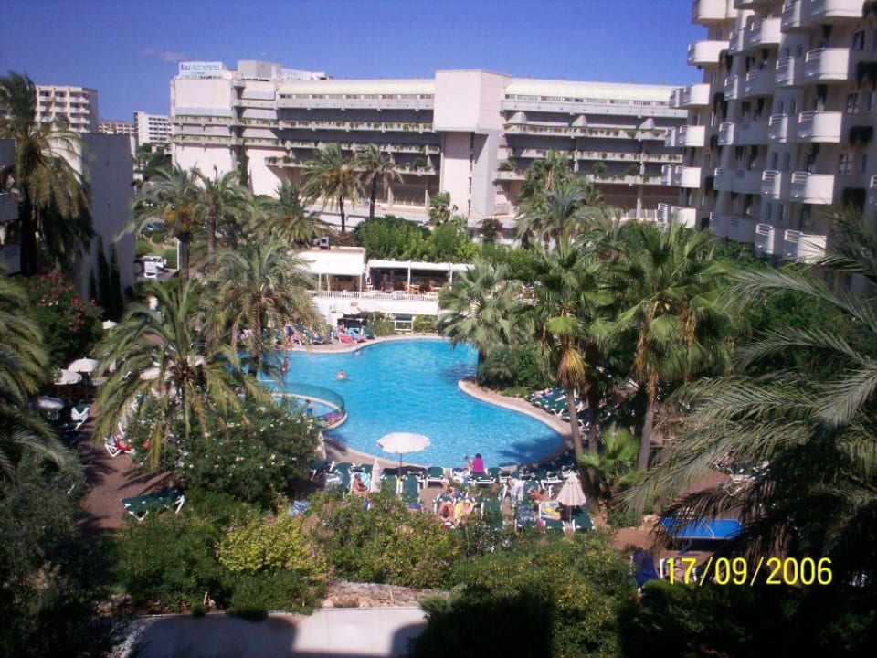 Ausicht vom Balkon Protur Palmeras Playa Aparthotel