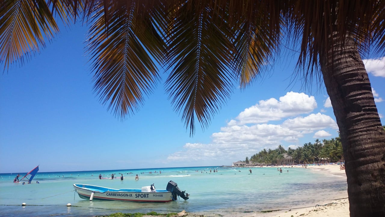 Blick von meiner Liege Hotel Viva Dominicus Palace by Wyndham-All Inclusive Resort