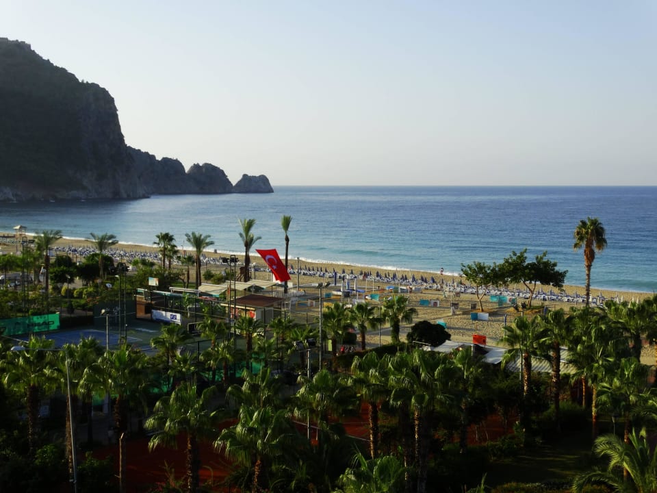 Aussicht vom Restaurant Gardenia Hotel