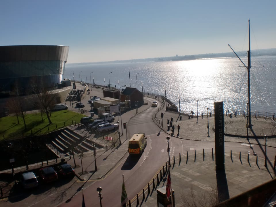 Ausblick Hotel Holiday Inn Express Albert Dock