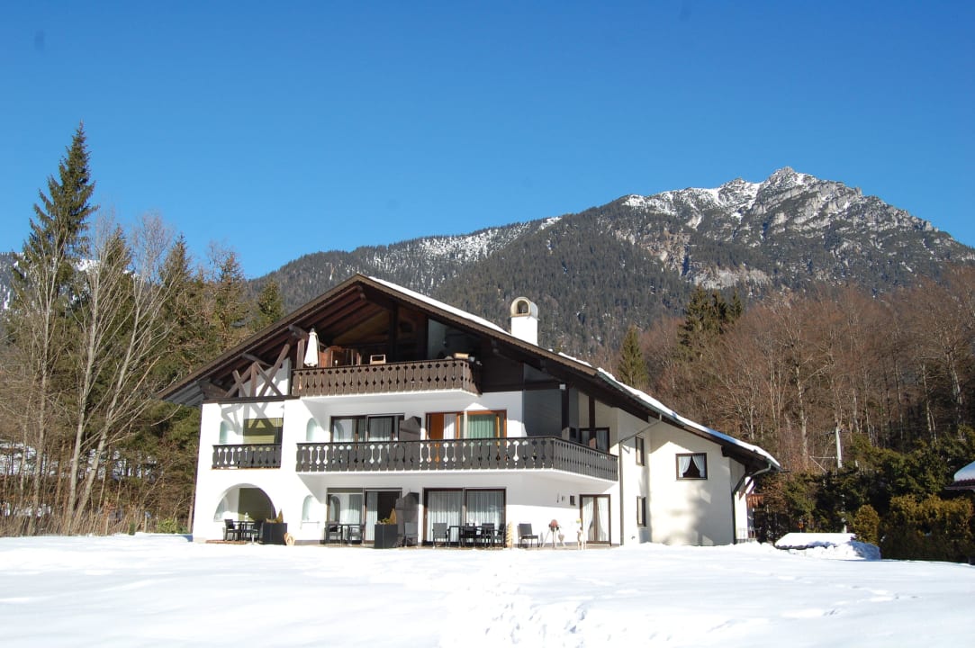Blick vom Garten Gästehaus Buchenhof