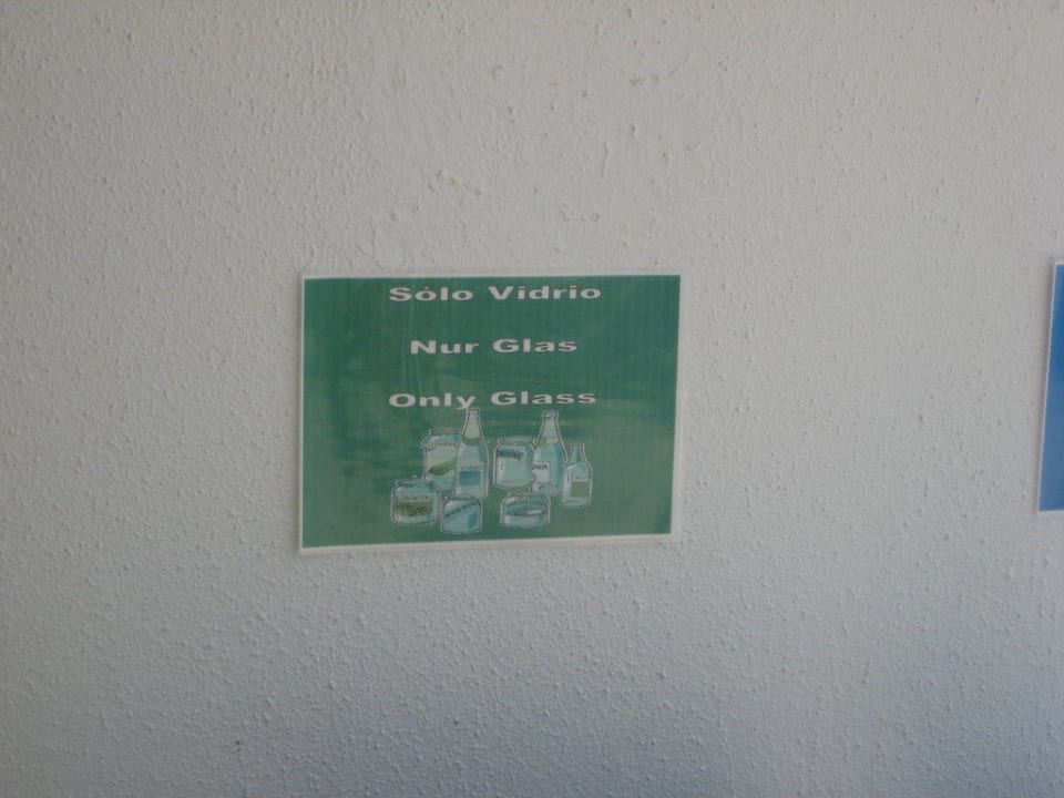 Mülltrennung Hipotels Flamenco