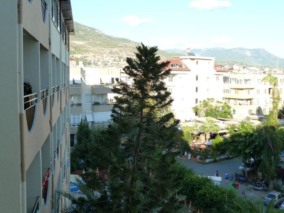 Von unserem Zimmer Gardenia Hotel