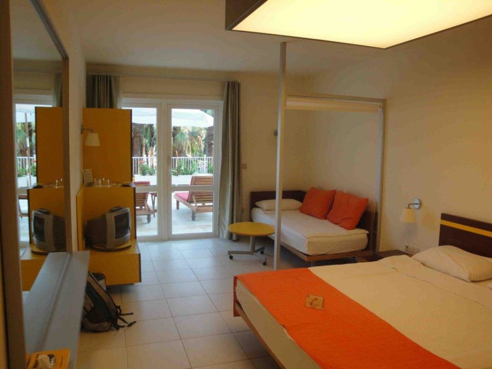 Zimmer im Hauptgebäude - unterster Stock Monachus Family Resort Sorgun