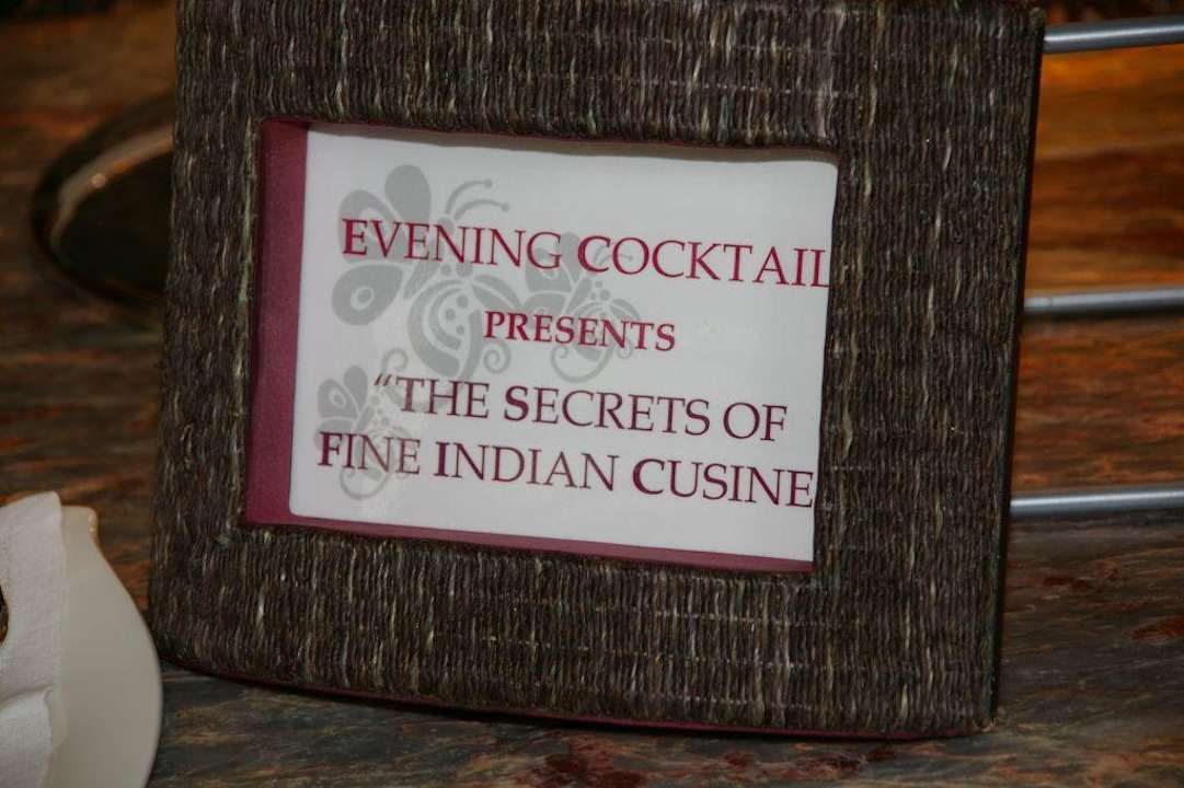 Beispiel für die Themen während der Cocktailhour Hotel Mandarin Oriental Singapore