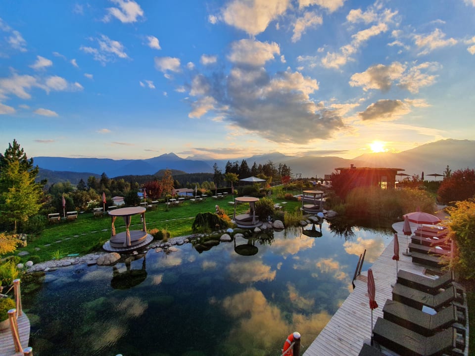 Gartenanlage Hotel Chalet Mirabell