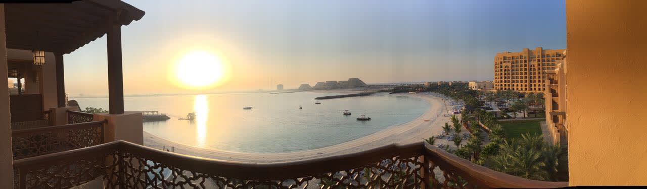 Ausblick DoubleTree by Hilton Resort & Spa Marjan Island