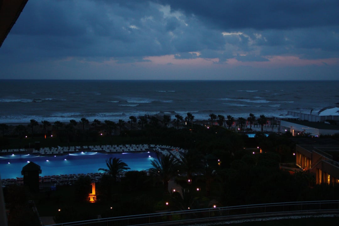 Abklingendes Unwetter Voyage Belek Golf & Spa