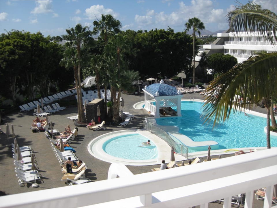 Unser Zimmerausblick Hotel Riu Paraiso Lanzarote
