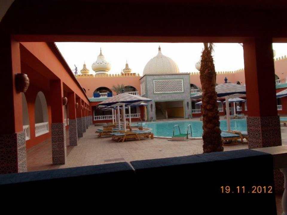 Vom Balkon Pickalbatros Alf Leila Wa Leila Resort - Neverland Hurghada