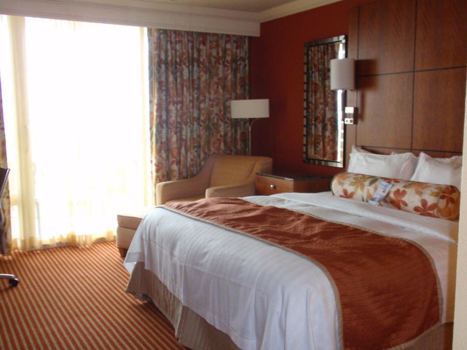 Blick in das Schlafzimmer, vorne Balkon Residence Inn by Marriott St. Petersburg Treasure Island