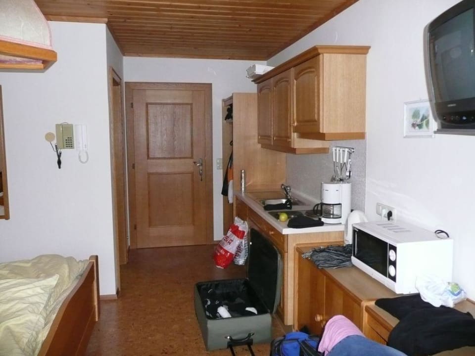 Küchenzeile im Appartement Landhaus Huber