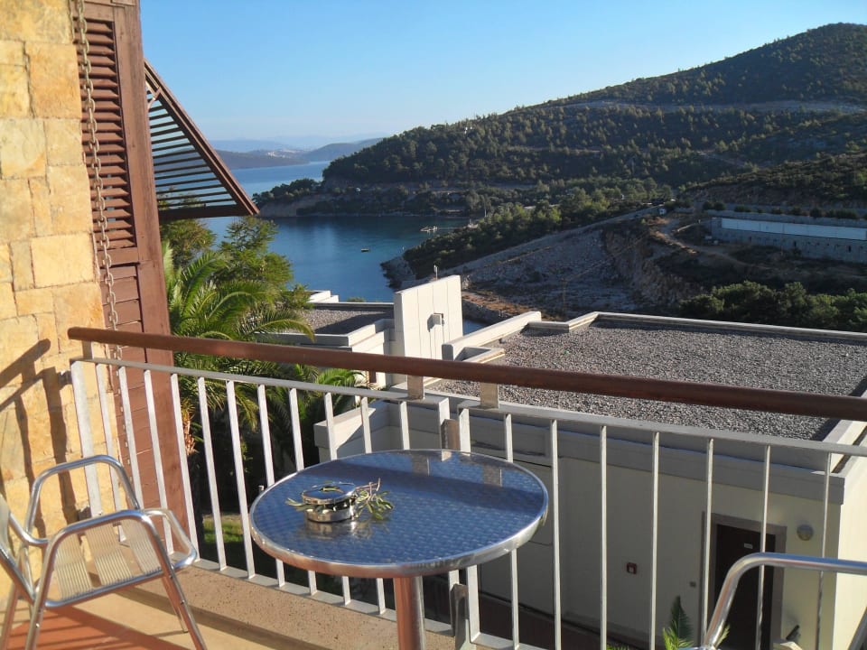 Ausblick vom Balkon Duja Bodrum