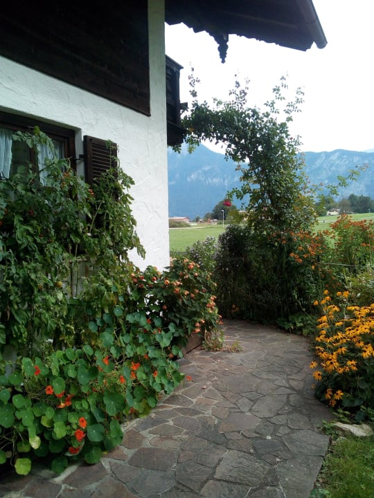 Blick auf Kaisergebirge  Ferienwohnung Wechselberger