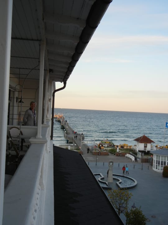 Traumhafter Ausblick auf die Seebrücke Aparthotel Rialto & Hotel Esplanade