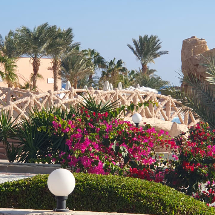 Gartenanlage Three Corners Happy Life Beach Resort